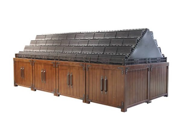 The difference between wooden fruit and vegetable racks and steel fruit and vegetable racks