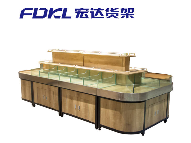 Supermarket Vegetable & Fruit Shelf